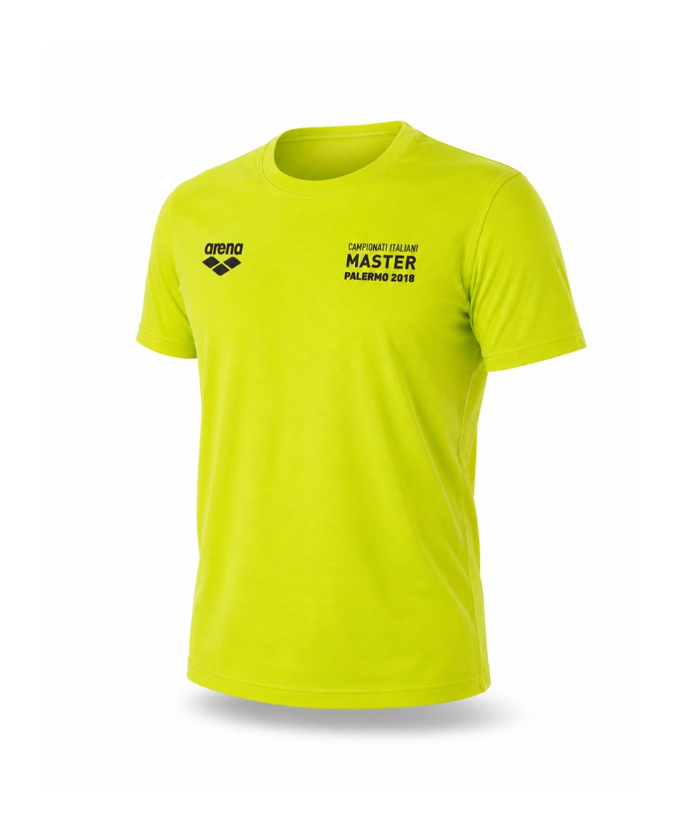 ARENA - T-SHIRT - S/S MASTER PALERMO 2018 TEE - 002218600 - LIME