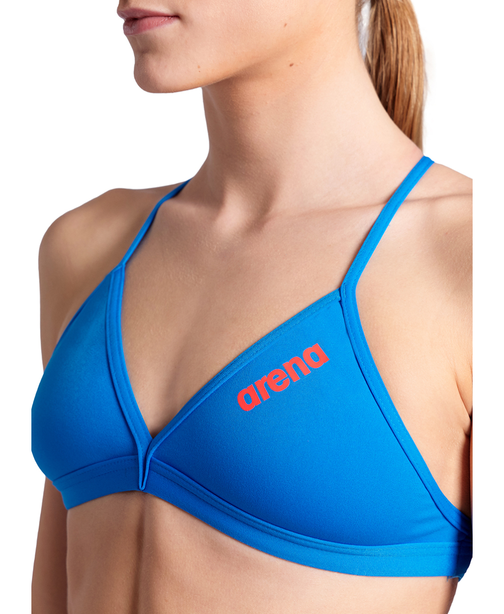 ARENA - TEAM SWIM TOP TIE BACK SOLID - 004768800 - BLUE RIVER