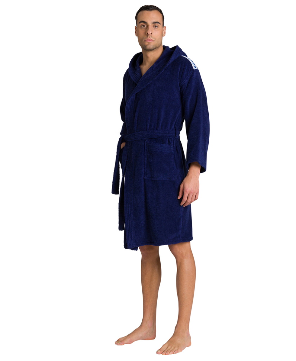 ARENA - ACCAPPATOIO SPUGNA UNISEX - CORE SOFT ROBE - 001756701 - NAVY/WHITE