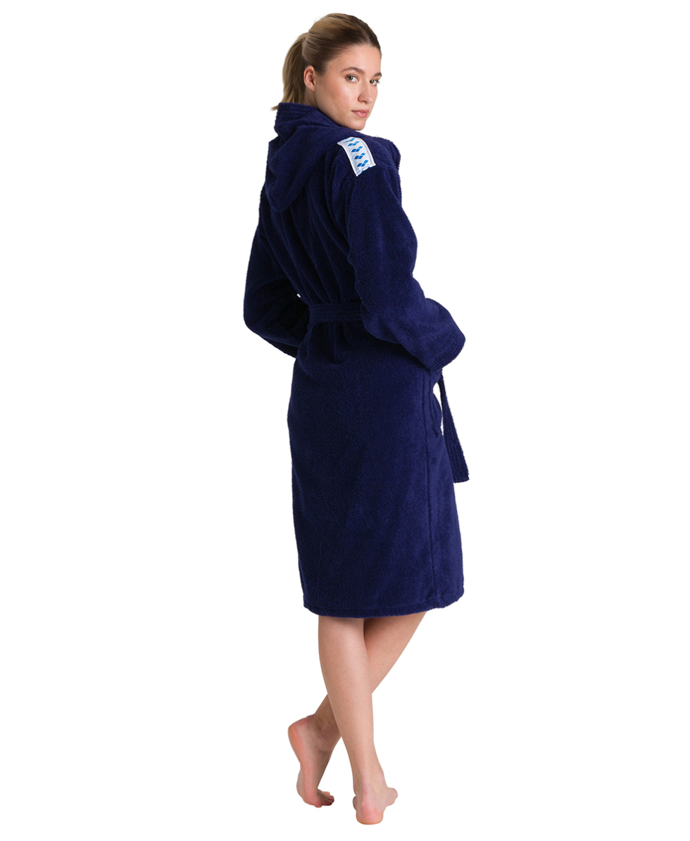 ARENA - ACCAPPATOIO SPUGNA UNISEX - CORE SOFT ROBE - 001756701 - NAVY/WHITE