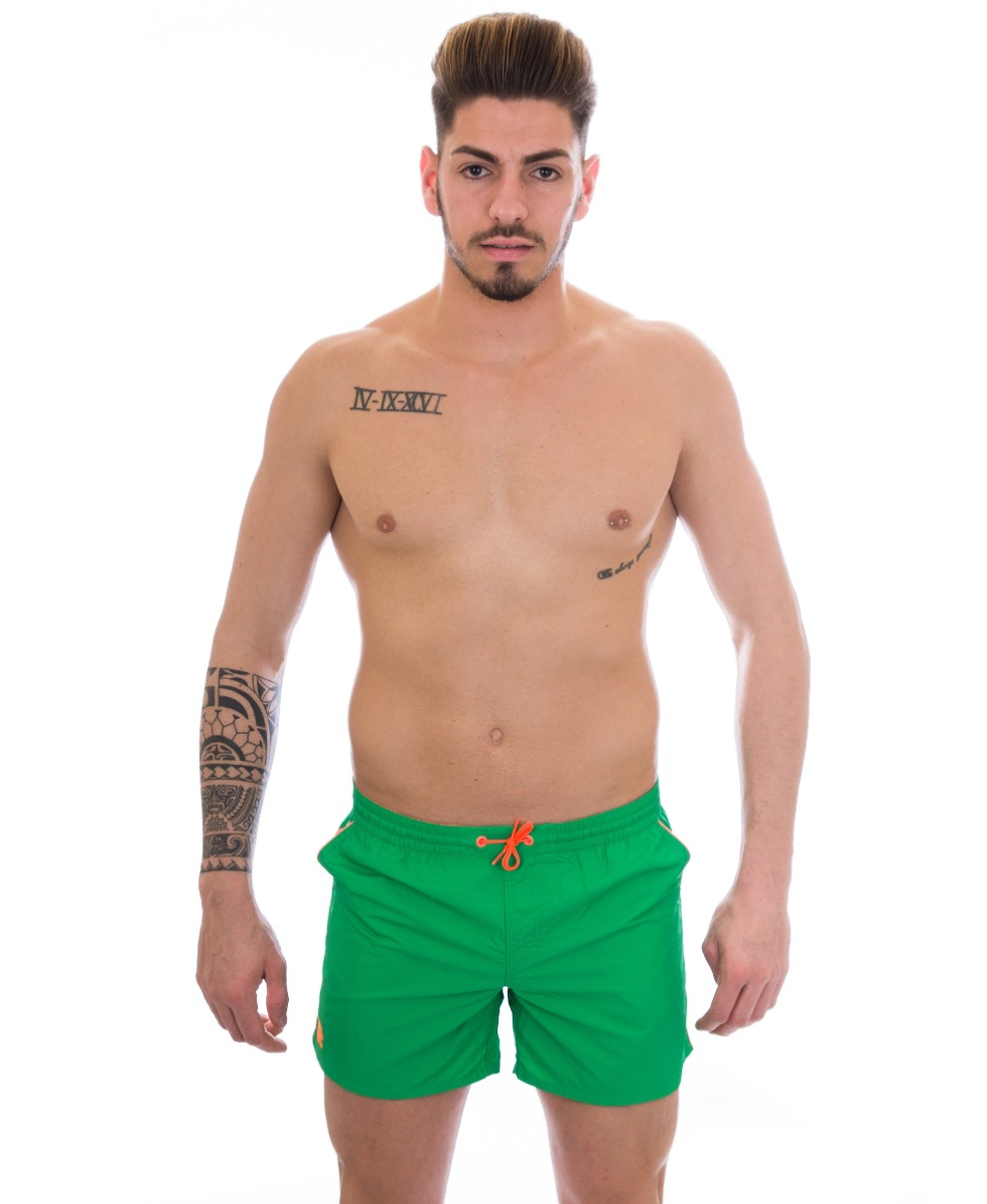 SUNDEK - COSTUME BOARDSHORT JR 9,5" - B619BDTA100-280 - BRIGHT GREEN - MINI ROSCO