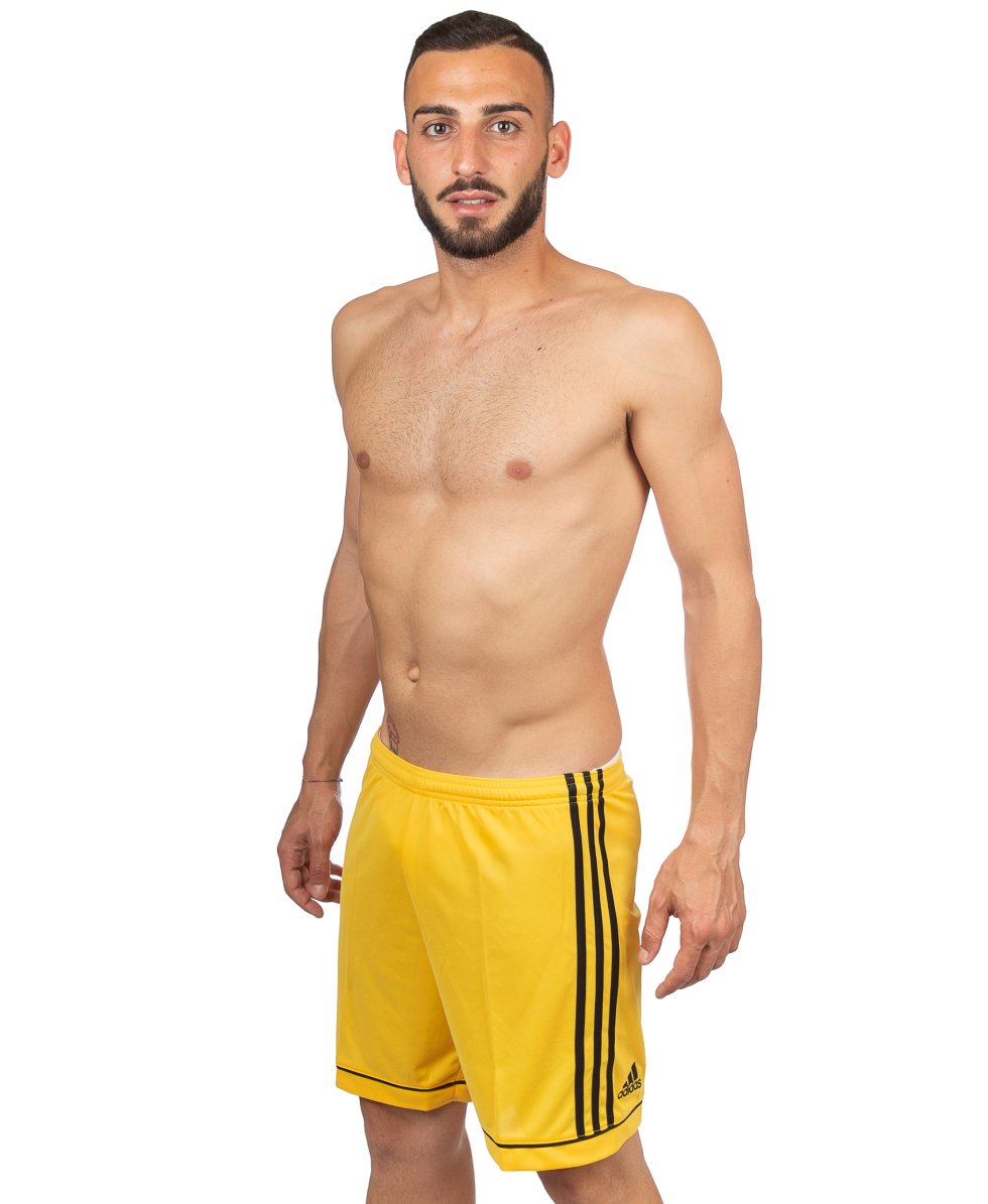 ADIDAS - PANTALONCINO/SHORT - SQUAD - BK4761 - YELLOW/BLACK