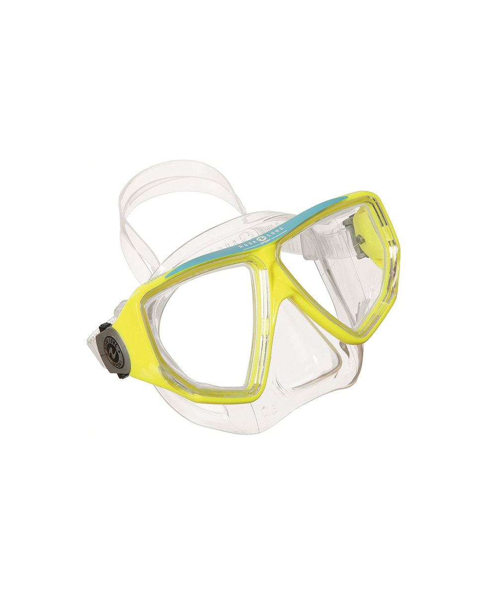 AQUALUNG - MASCHERA OYSTER LX - M/L - YELLOW/CLEAR 108.470