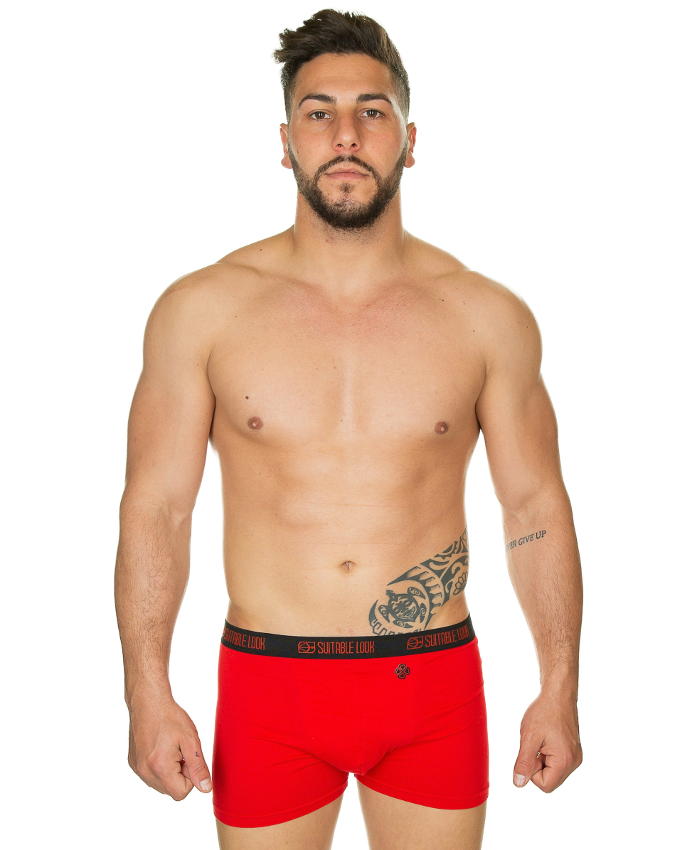 COTONELLA - BOXER/TRUNK UOMO - 9376 - RED
