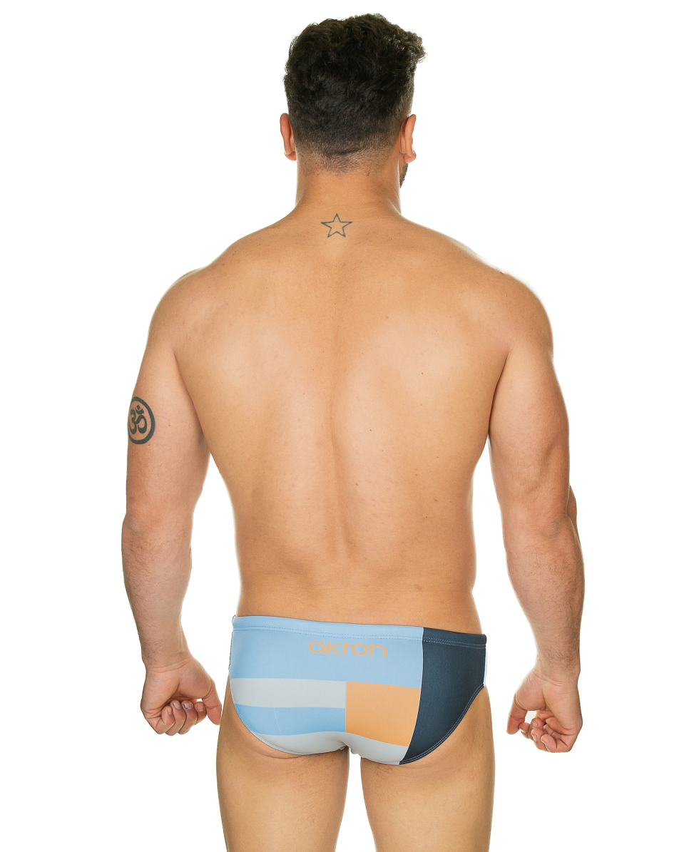 AKRON - COSTUME SLIP - ANTIGUA - 862 - BLACK/LIGHT BLUE