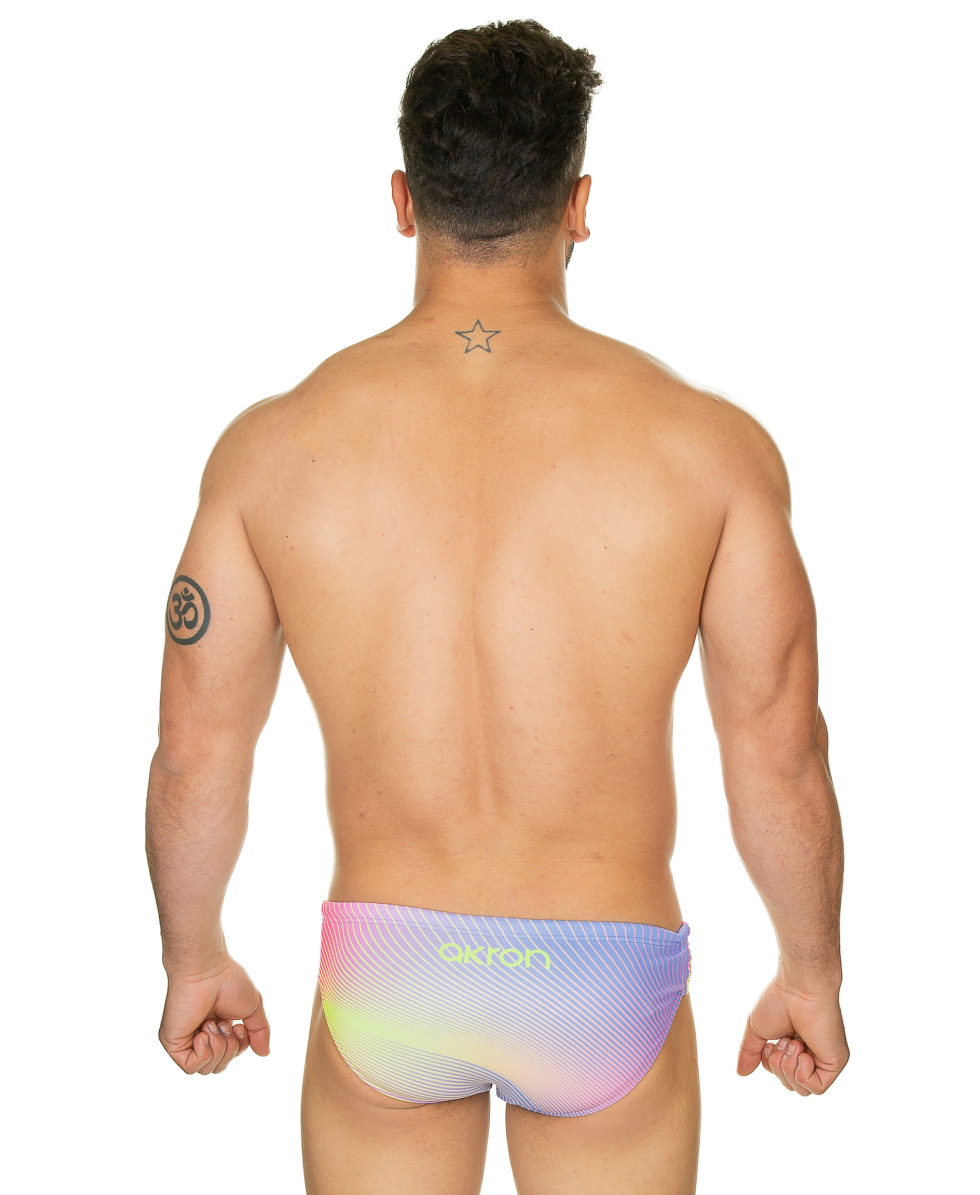 AKRON - COSTUME SLIP - PILAR - 898 - VIOLET/YELLOW