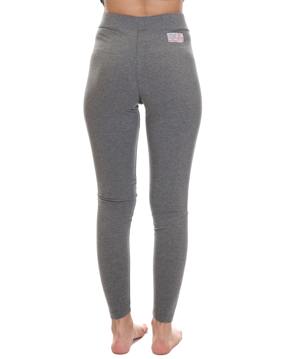 LEONE - LEGGINGS DONNA - LW693-8 - ANTHRACITE MELANGE