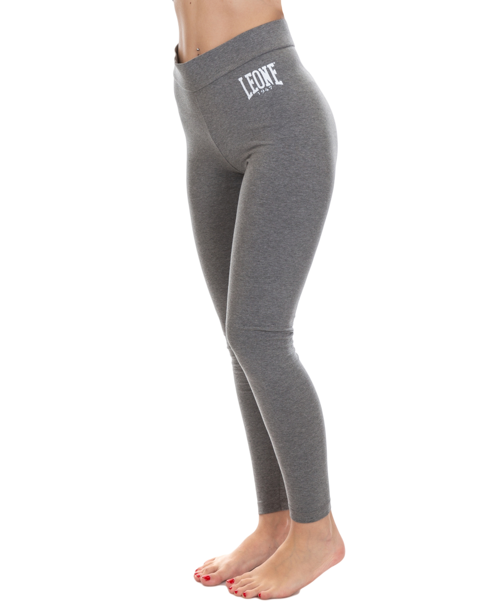 LEONE - LEGGINGS DONNA - LW693-8 - ANTHRACITE MELANGE