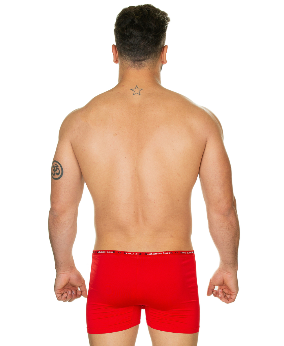 COTONELLA - BOXER - SHORT - 9378 - ROSSO