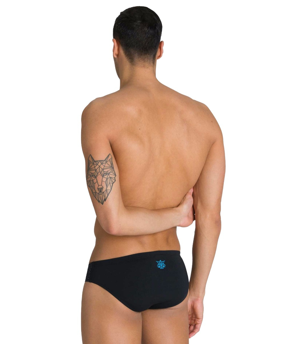 ARENA - COSTUME SLIP - BISHAMON BRIEF - 003861580 - BLACK/TURQ