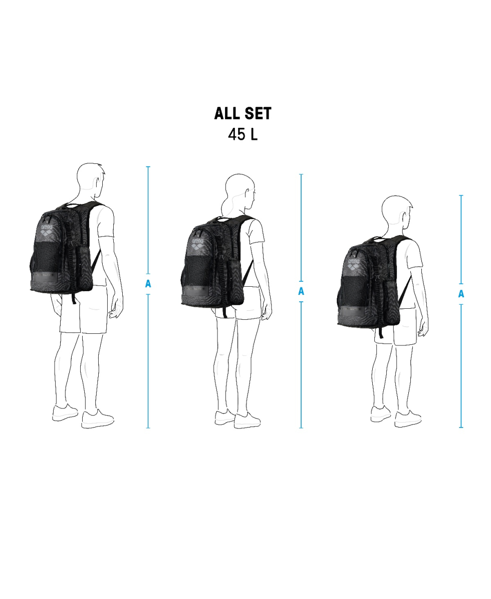ARENA - ZAINO - ALL SET BACKPACK 45L - 010234800 - ICE