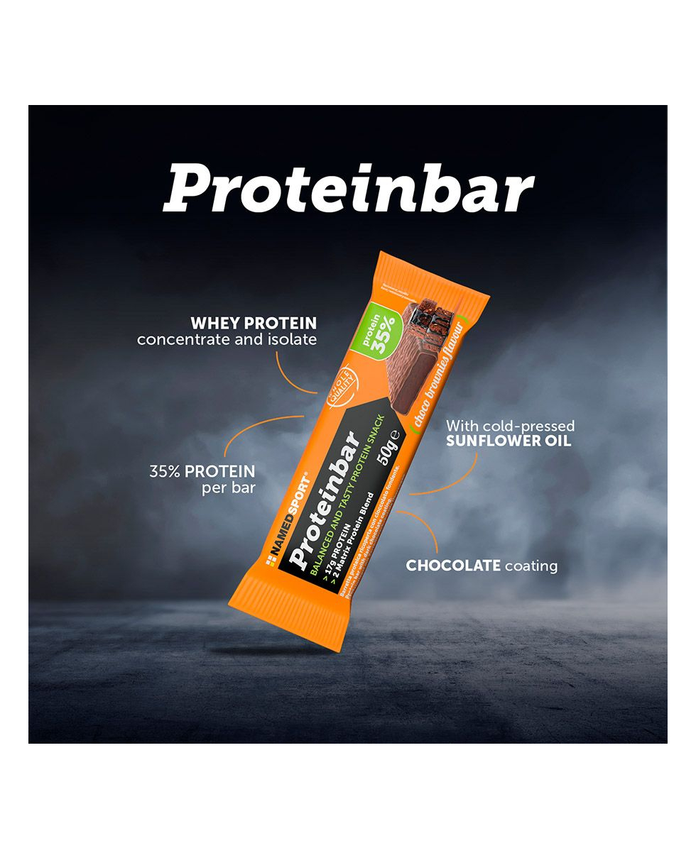 NAMED SPORT - PROTEINBAR - 50G - CHOCO BROWNIES