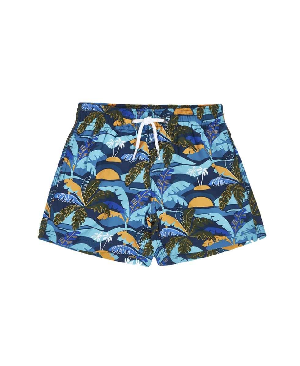 SUNDEK - COSTUME BOARDSHORT BOY 9,5" - B633BDRT43P-0523P - MARINE - BS/RB ELASTIC WAIST - A
