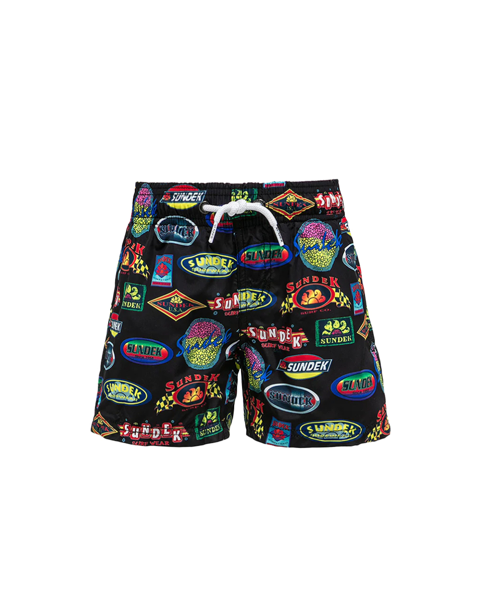SUNDEK - COSTUME BOARDSHORT BOY - B633BDRT4AR-004 - BLACK