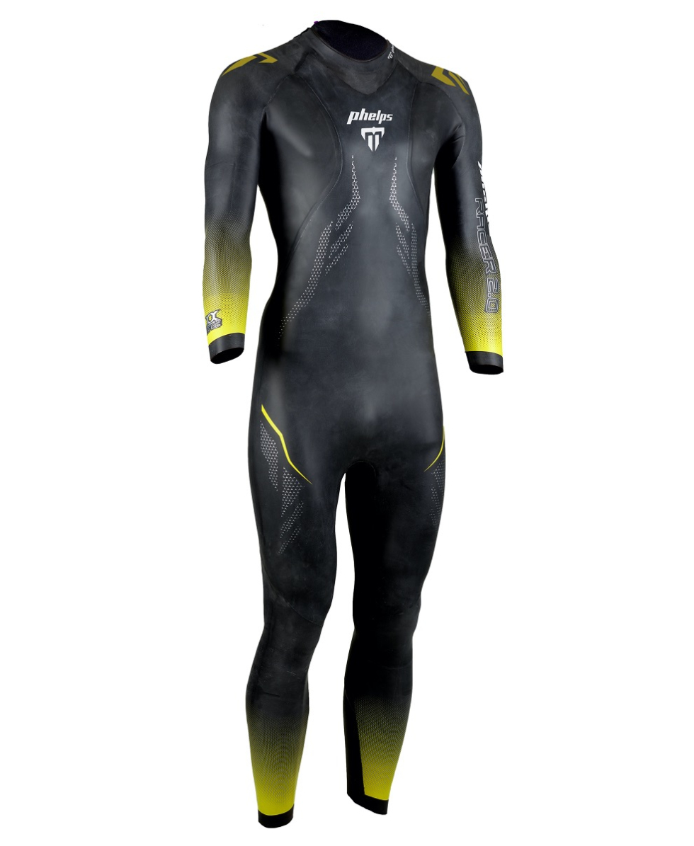 PHELPS - MUTA UOMO - RACER 2.0 SUIT - SU7350131 - BLACK/YELLOW