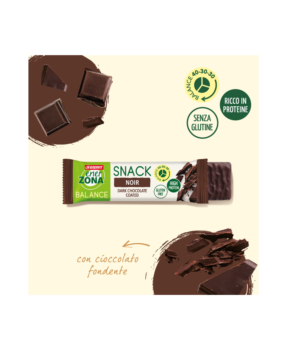 ENERZONA - SNACK - 91276 - 33g - NOIR DARK CHOCOLATE
