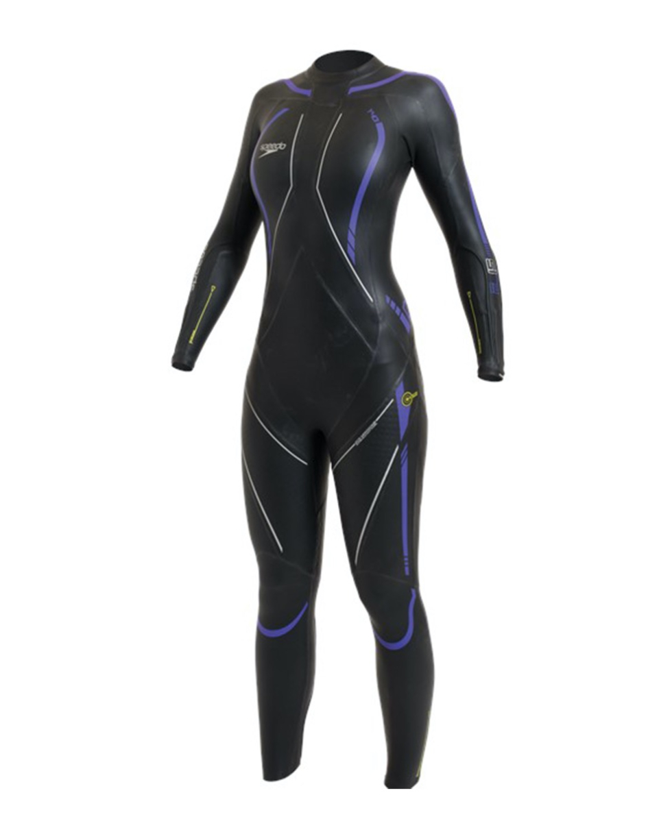 SPEEDO - MUTA DONNA - E-15 ELITE FULLSUIT - SOA15104 - BLACK/BLUE