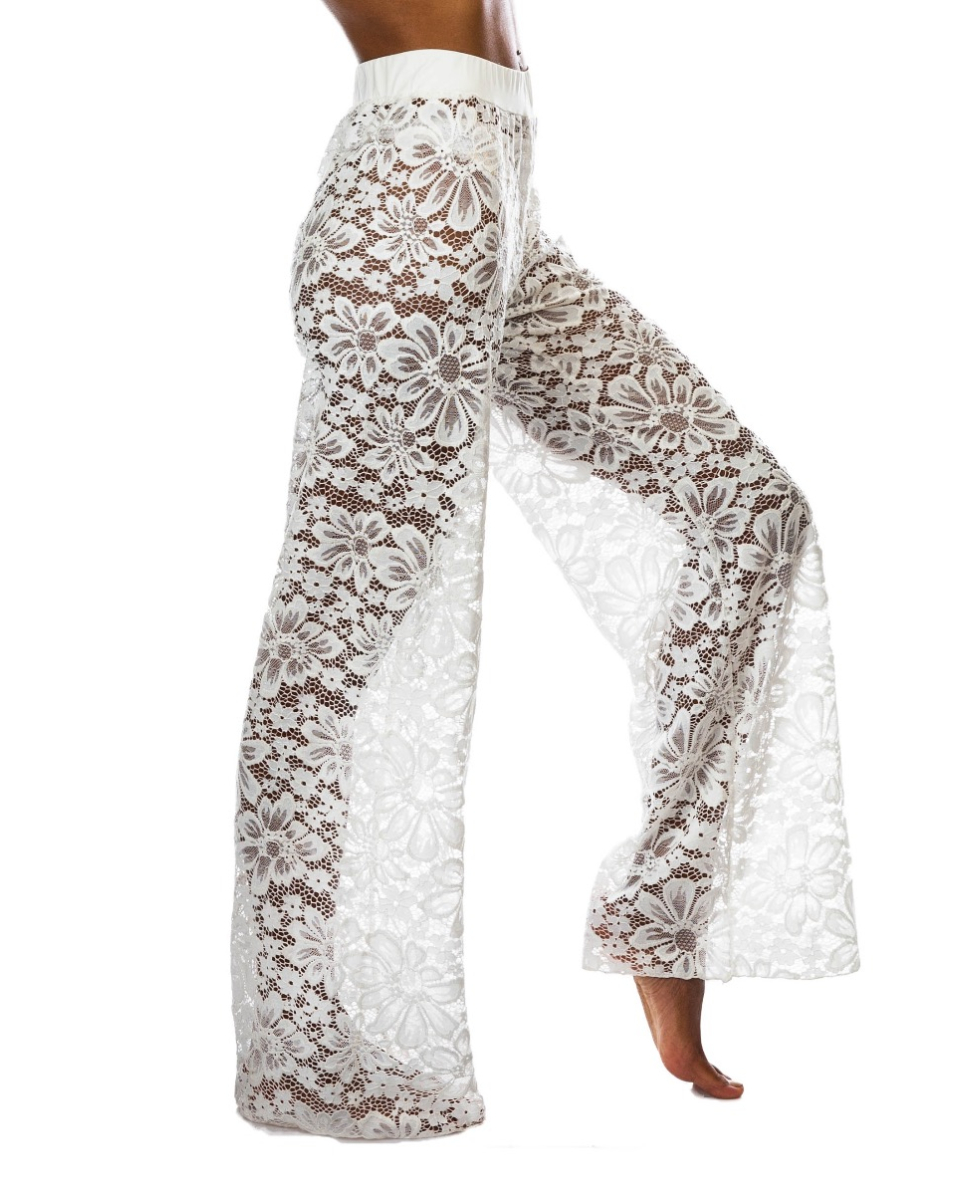 2BEKINI - PANTALONI - 21602-29 - WHITE LACE