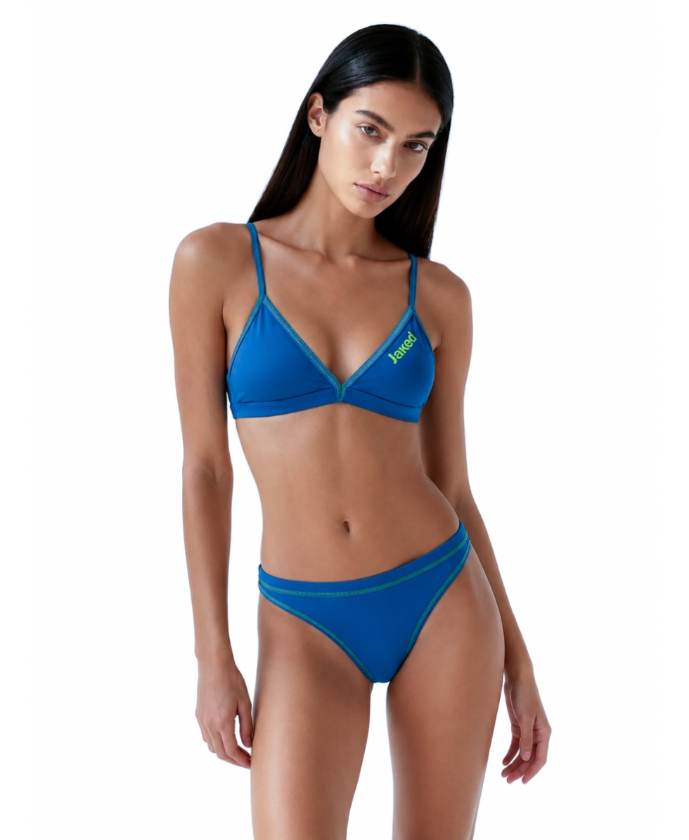 JAKED - COSTUME DUE PEZZI MILANO - JWNUD05006 - ROYAL/YELLOW