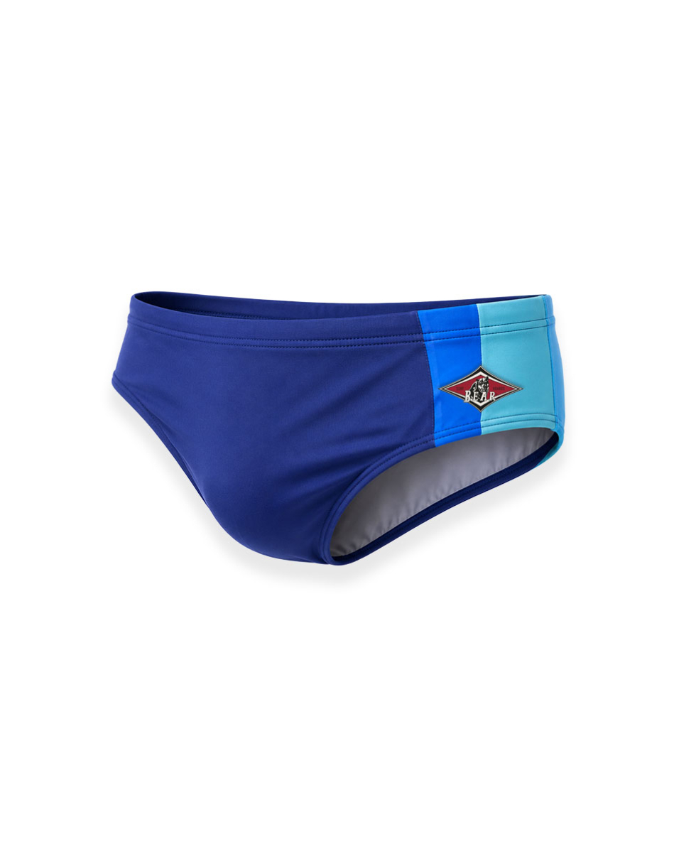 BEAR - COSTUME BOY SLIP JUNIOR - P2 O 1055-1367-739 GALAXY - BLU - THE BEACH BRIEF