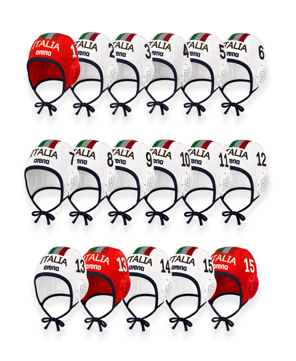 ARENA - CALOTTINA PALLANUOTO - OFFICIAL FIN WATER POLO CAP 2026 - WHITE