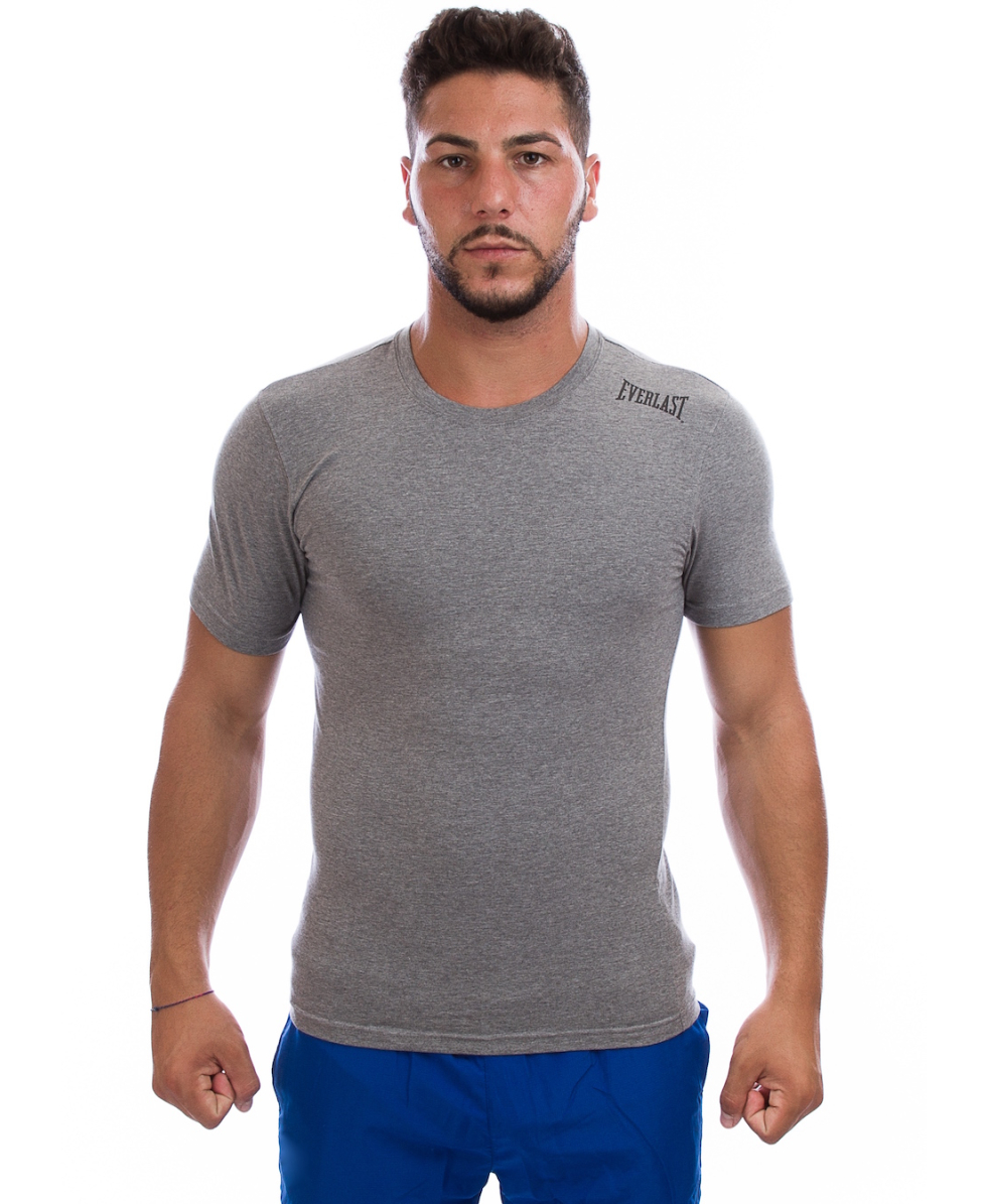 EVERLAST - T-SHIRT M/C UOMO - 11M350J60-M008 - KEN - T-SHIRT - GRIGIA