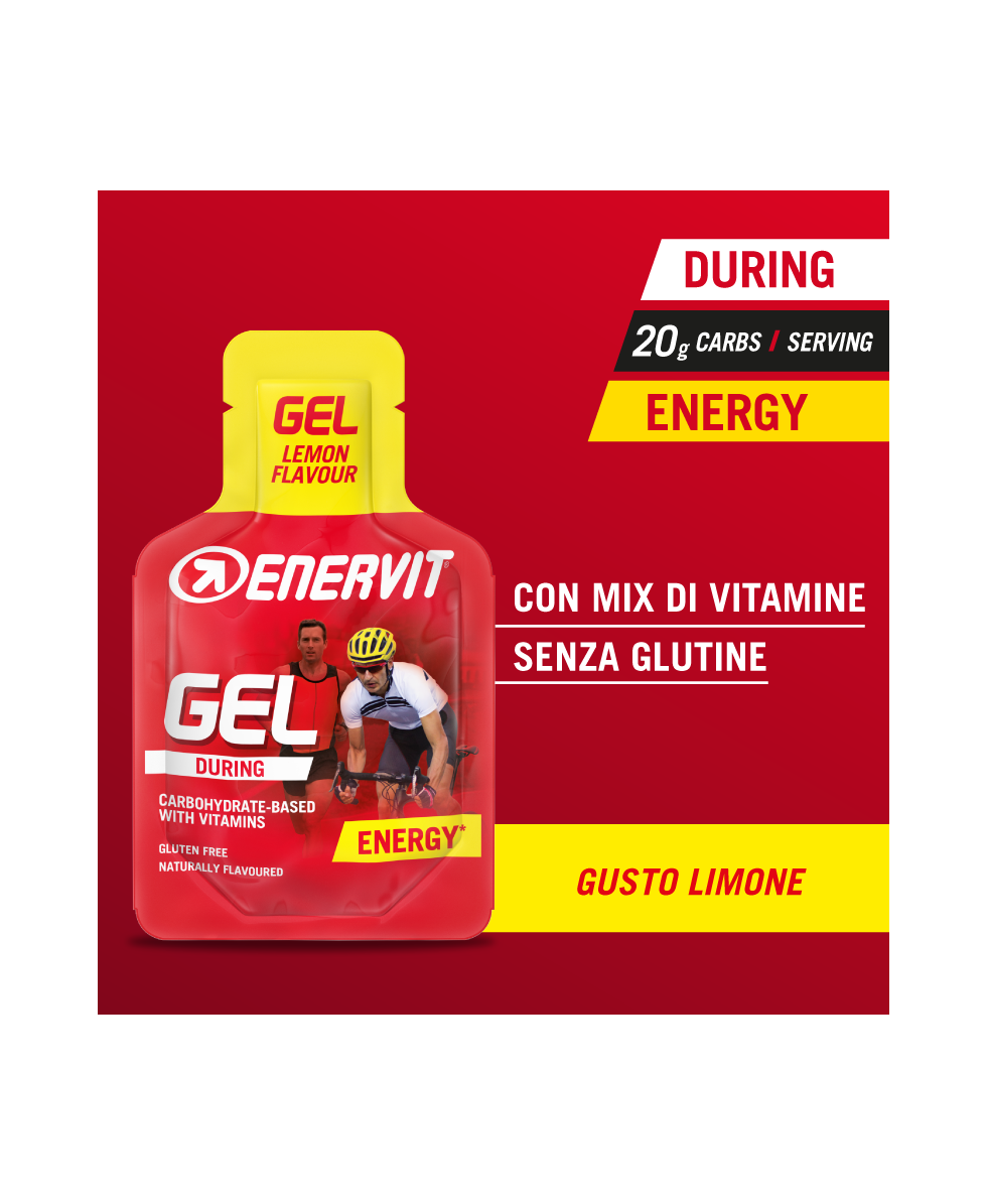 ENERVIT - SPORT GEL - 25ml - LIMONE - 96529 
