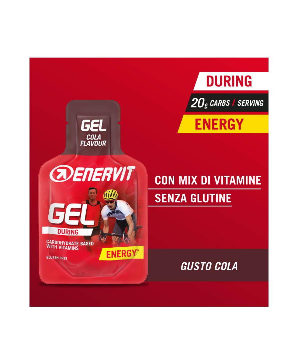 ENERVIT - SPORT GEL - 25ml - COLA - 96579