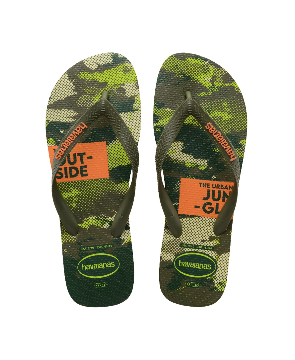 HAVAIANAS - INFRADITO JUNIOR - TOP CAMU - 4141398-0904 - LIME GREEN - A