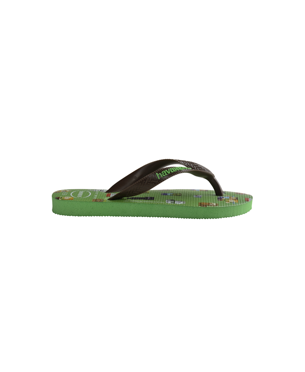 HAVAIANAS - INFRADITO - MINECRAFT - 4145125-2715 - LEAF GREEN