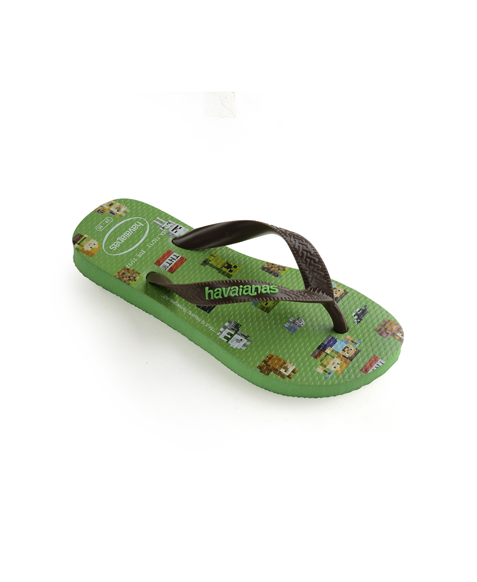 HAVAIANAS - INFRADITO - MINECRAFT - 4145125-2715 - LEAF GREEN