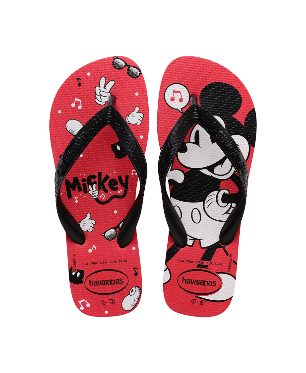 HAVAIANAS - INFRADITO DONNA - TOP DISNEY - 4139412-4349 - RUBY RED/BLACK - A