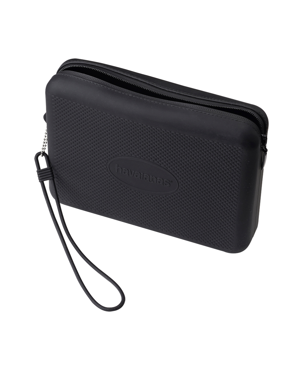 HAVAIANAS - BEACH NECESSAIRE BAG - 24x17x5 cm - 4135195-0090 - BLACK