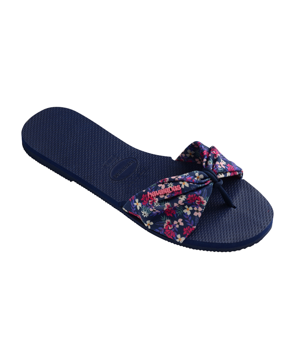 HAVAIANAS - INFRADITO DONNA - YOU ST TROPEZ PRINT - 4148246-0555 - NAVY BLUE