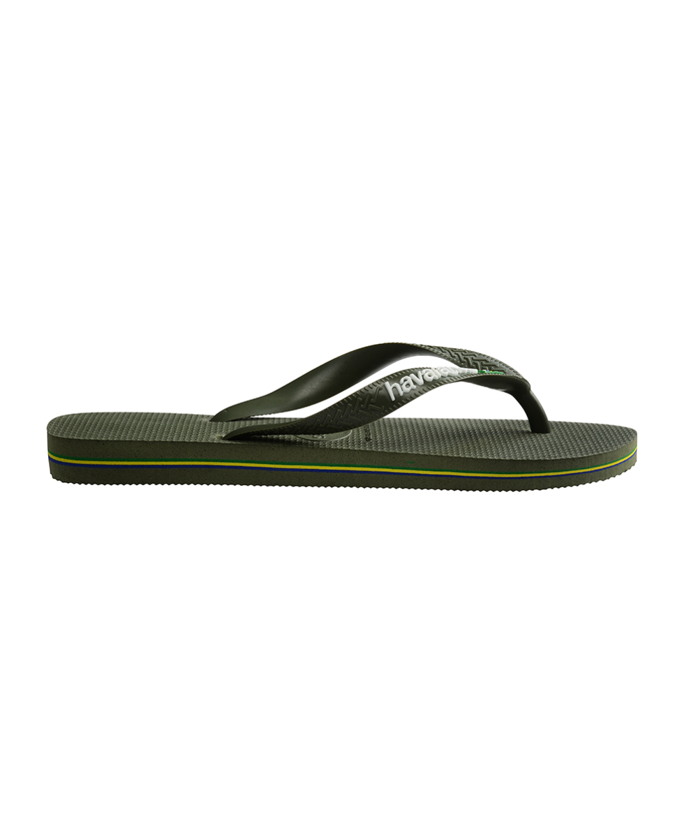 HAVAIANAS - INFRADITO UNISEX - BRASIL LOGO - 4110850-5983 - GREEN OLIVE