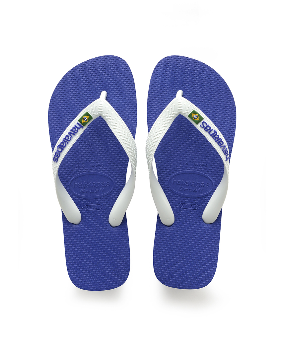 HAVAIANAS - INFRADITO UNISEX - BRASIL LOGO - 4110850-2711 - MARINE BLUE - A