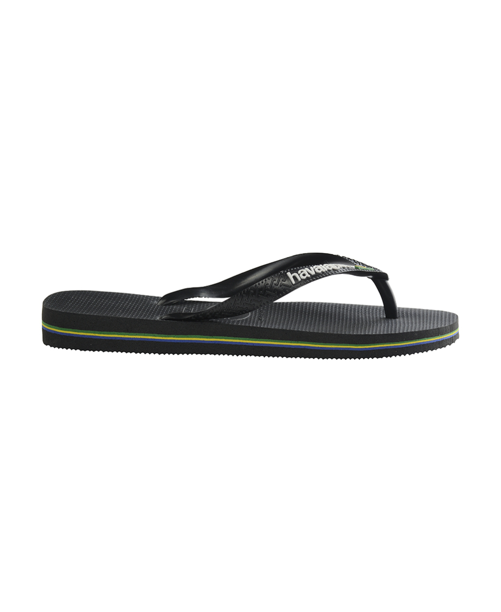 HAVAIANAS - INFRADITO UNISEX - BRASIL LOGO - 4110850-1069 - BLACK