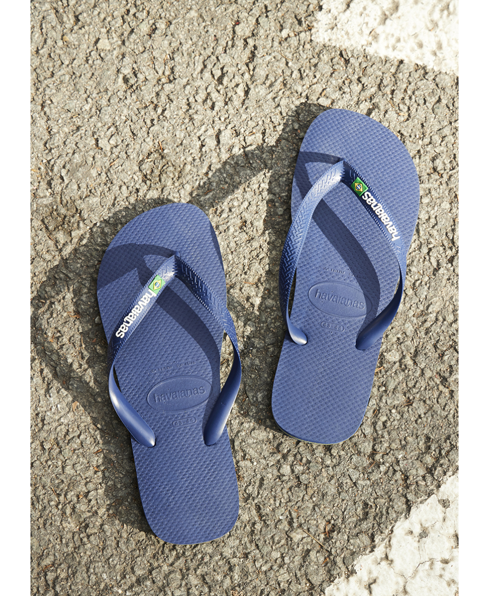 HAVAIANAS - INFRADITO UNISEX - BRASIL LOGO - 4110850-0555 - NAVY BLUE