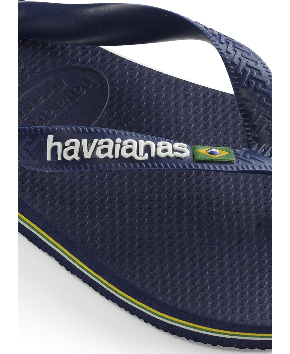 HAVAIANAS - INFRADITO UNISEX - BRASIL LOGO - 4110850-0555 - NAVY BLUE