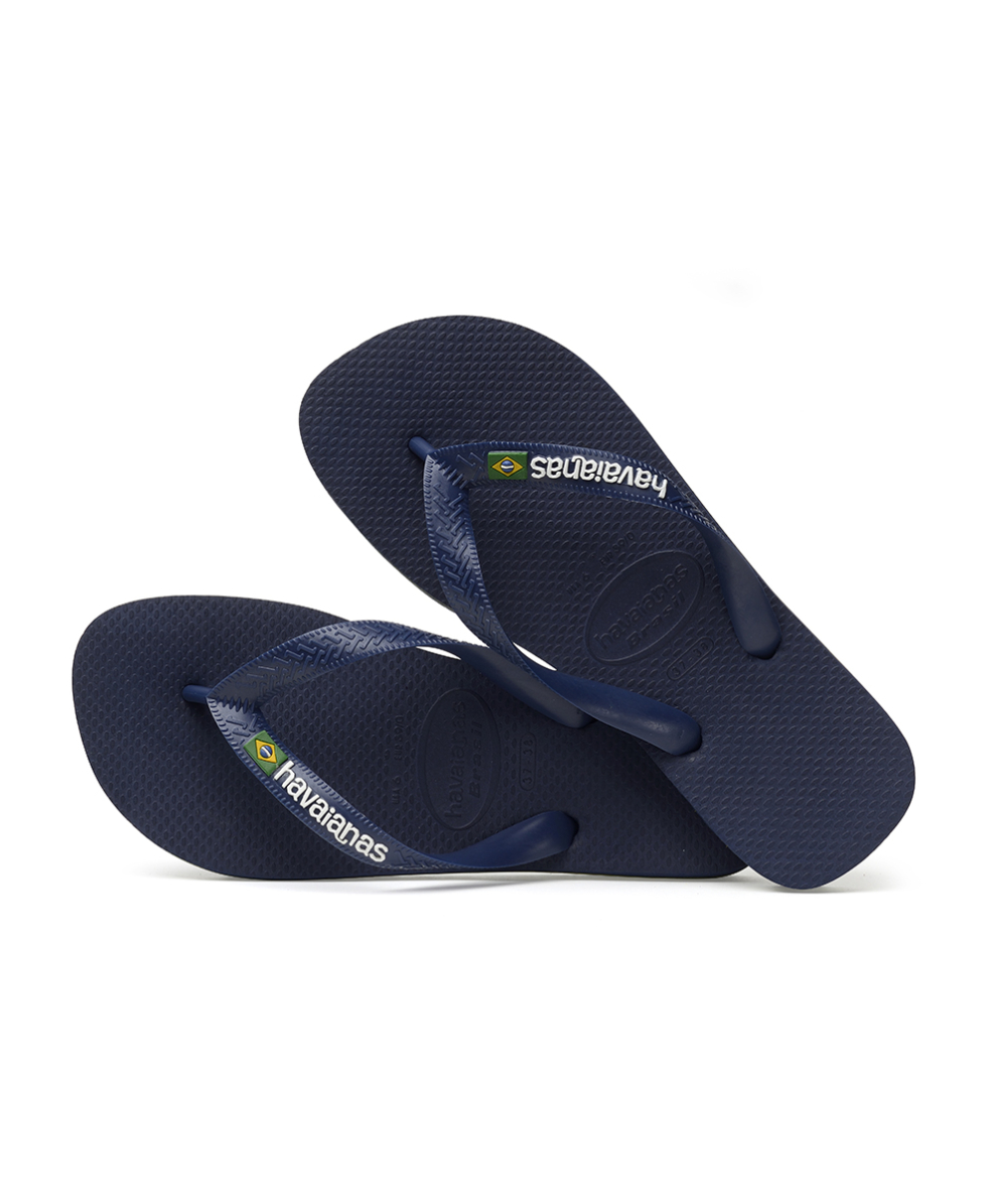 HAVAIANAS - INFRADITO UNISEX - BRASIL LOGO - 4110850-0555 - NAVY BLUE