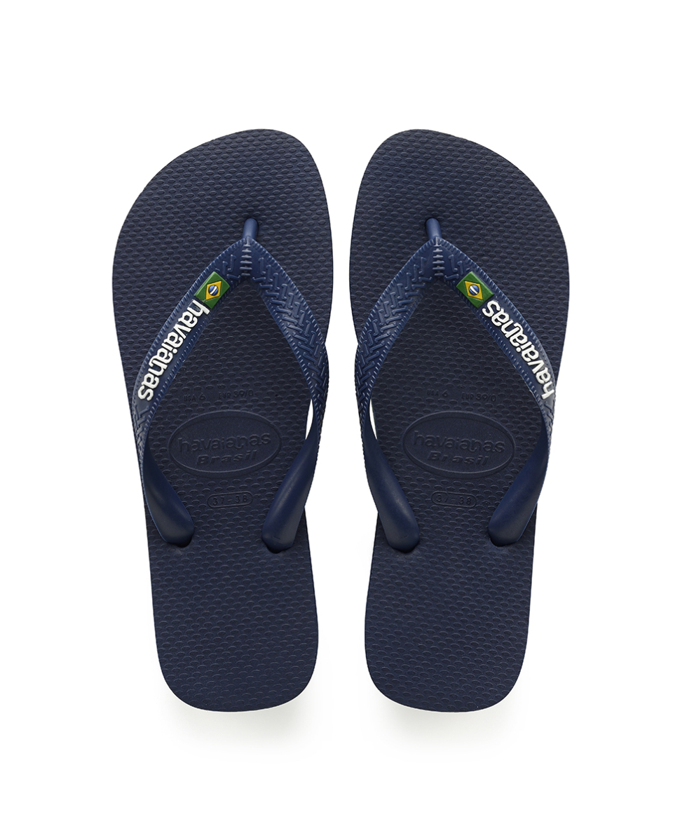 HAVAIANAS - INFRADITO UNISEX - BRASIL LOGO - 4110850-0555 - NAVY BLUE - A