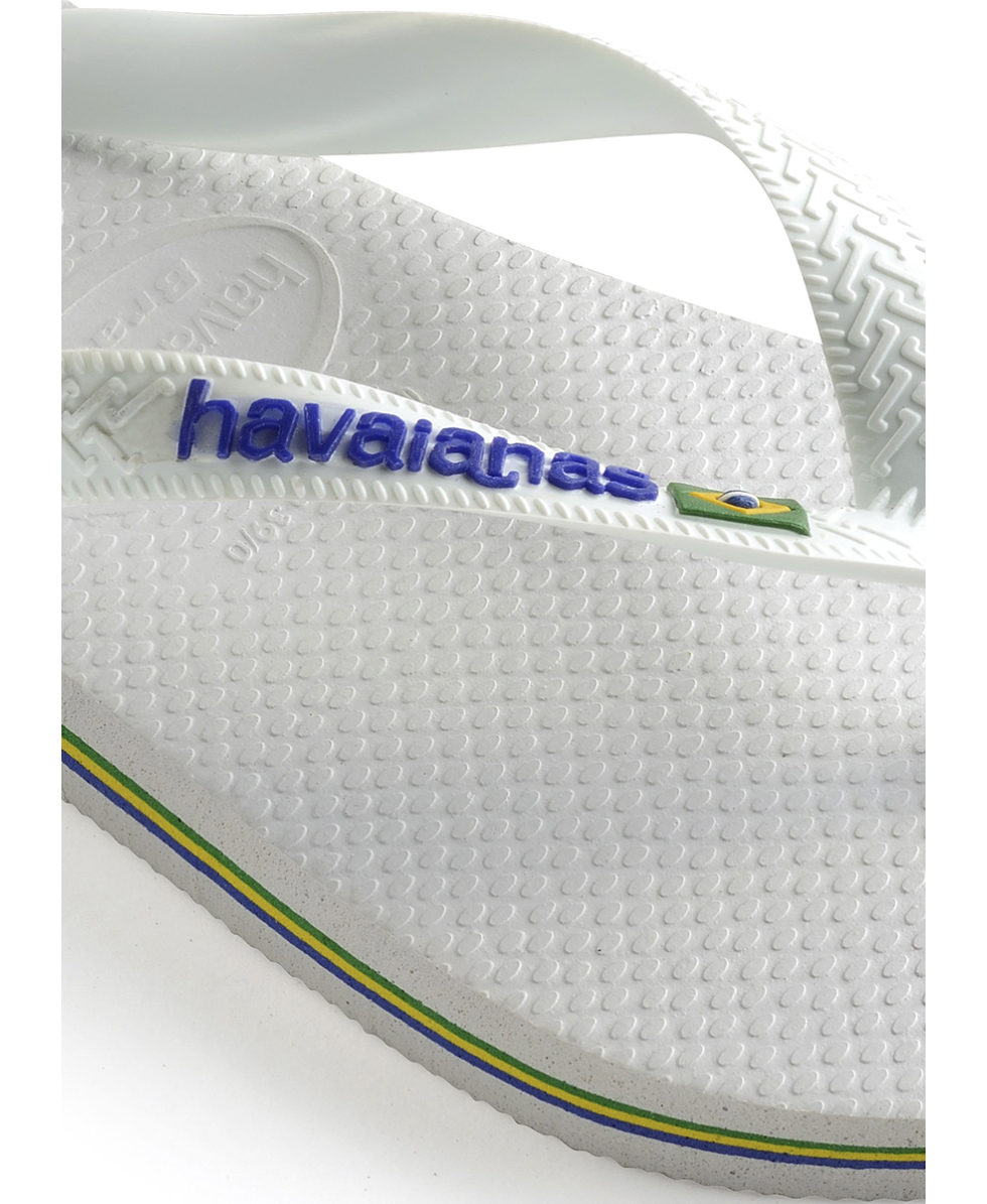 HAVAIANAS - INFRADITO UNISEX - BRASIL LOGO - 4110850-0001 - WHITE