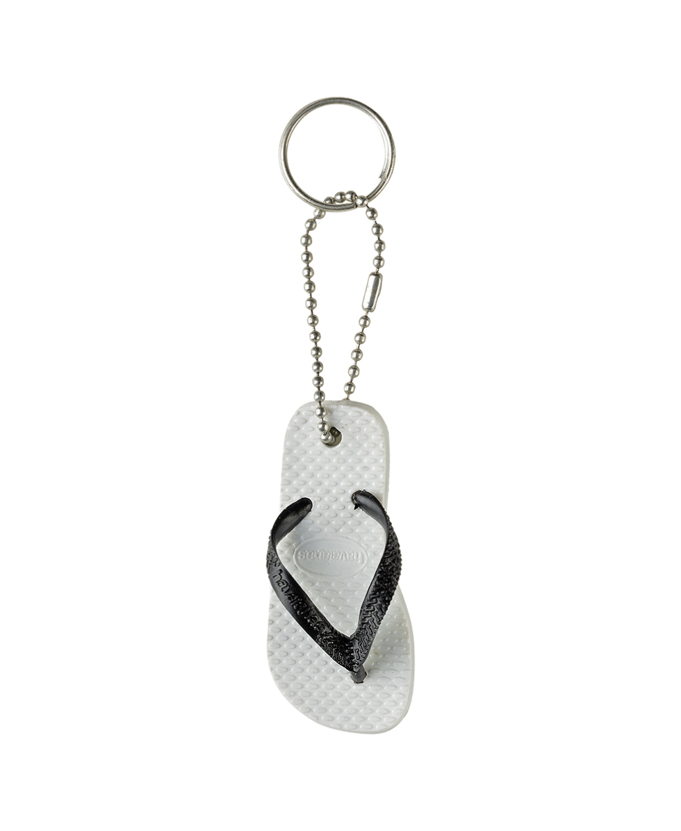 HAVAIANAS - PORTACHIAVI - KEY RING - 4110821-0128 - WHITE/BLACK - A