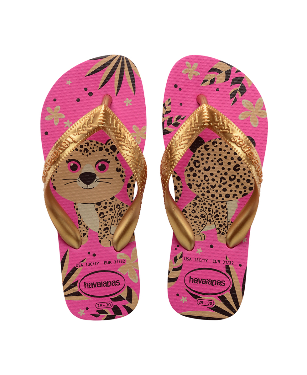 HAVAIANAS - INFRADITO JUNIOR - KIDS TOP PETS - 4146823-5784 - PINK FLUX - A