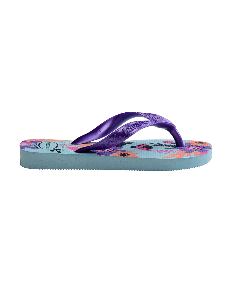 HAVAIANAS - INFRADITO JUNIOR - KIDS FLORES - 4000052-2404 - BLUE WATER