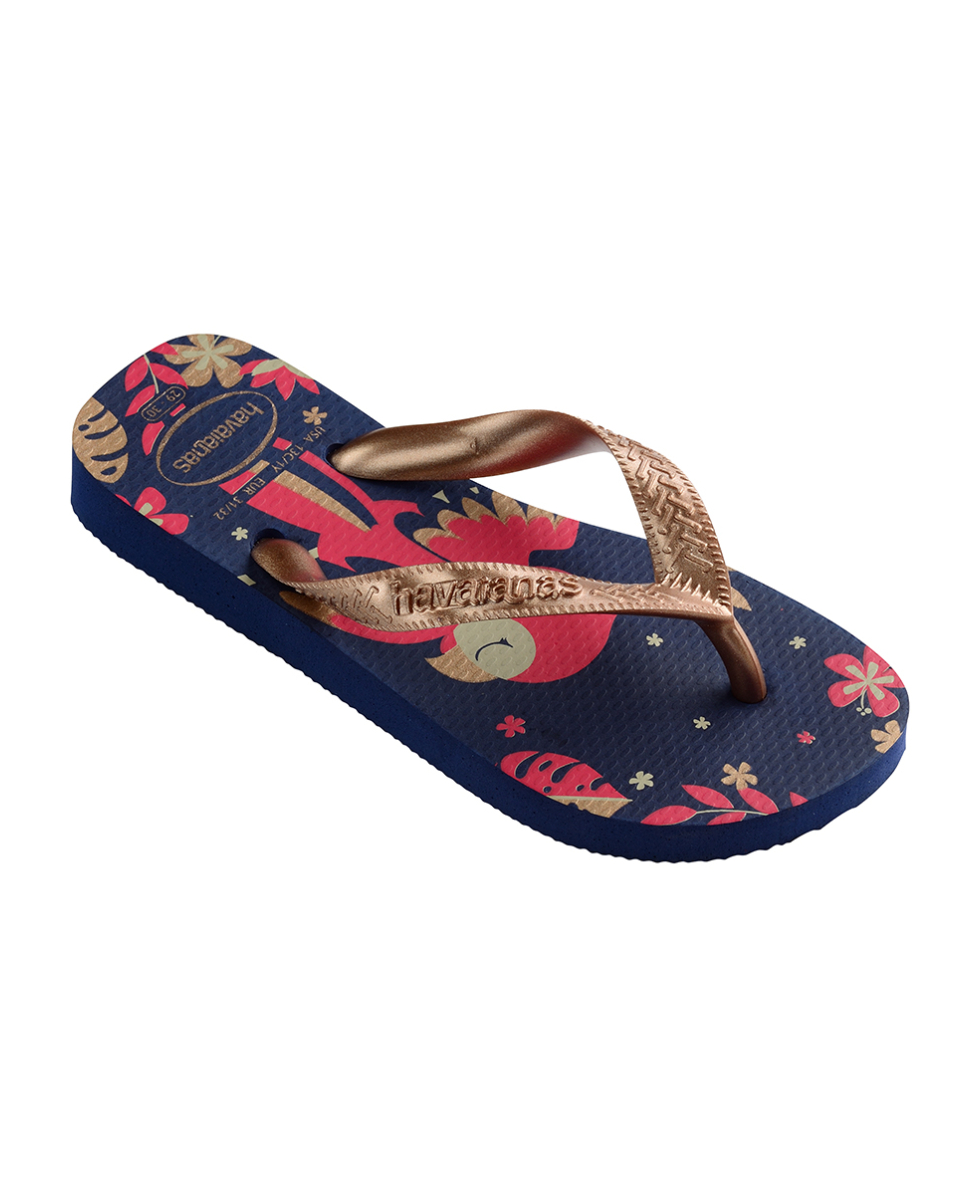 HAVAIANAS - INFRADITO JUNIOR - KIDS TOP PETS - 4146823-1754 - NAVY BLUE/ROSE GOLD