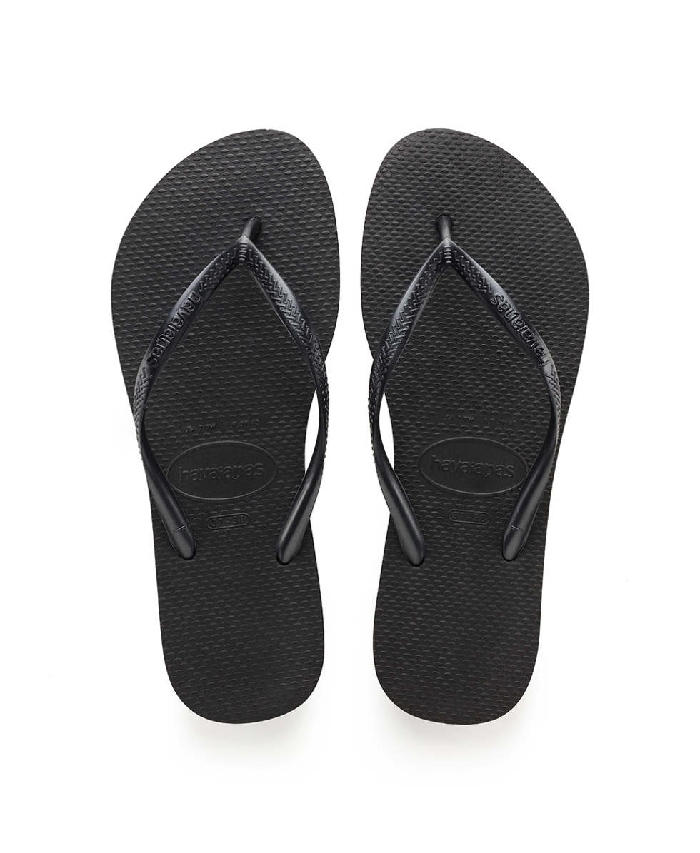 HAVAIANAS - INFRADITO DONNA - SLIM - 4000030-0090 - BLACK - A
