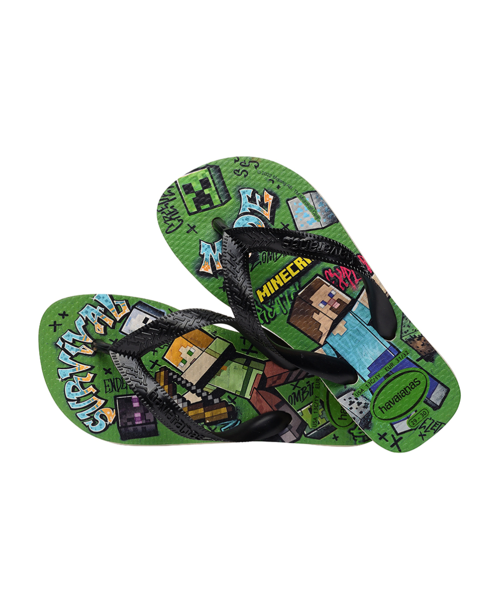 HAVAIANAS - INFRADITO JUNIOR - KIDS MINECRAFT - 4145125-0121 - BEIGE