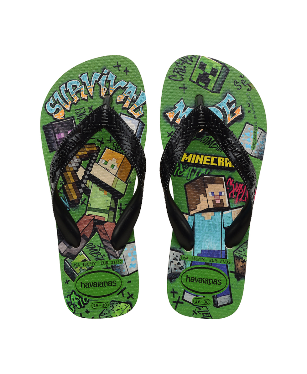 HAVAIANAS - INFRADITO JUNIOR - KIDS MINECRAFT - 4145125-0121 - BEIGE - A