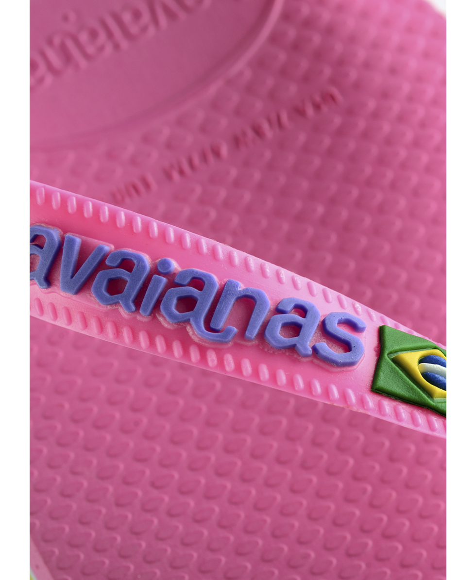 HAVAIANAS - INFRADITO DONNA - BRASIL LOGO - 4110850-0129 - CRYSTAL ROSE